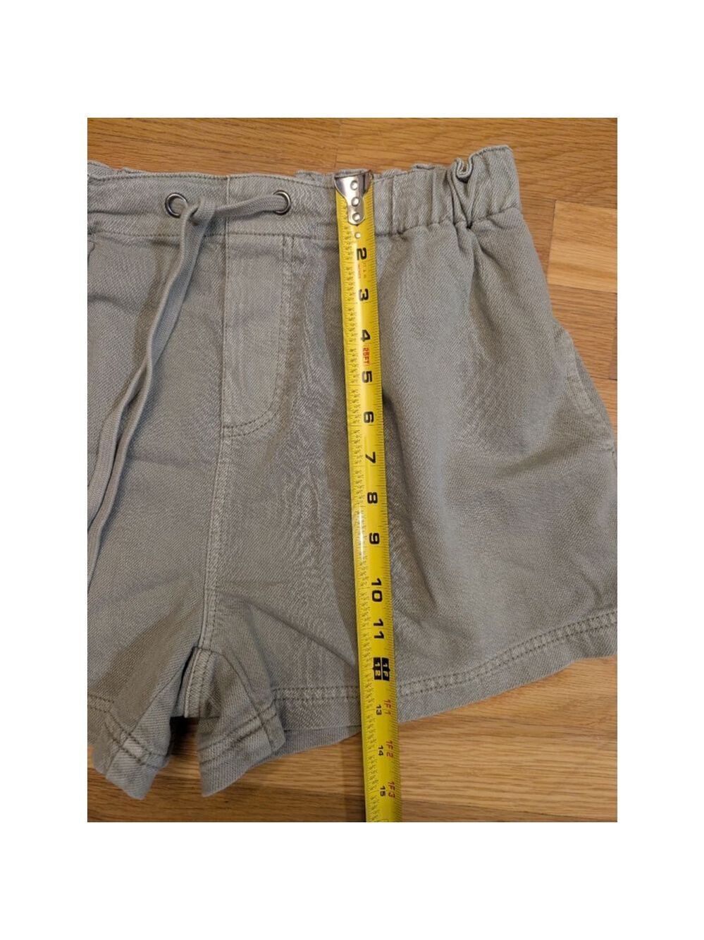 By Together Tan Drawstring Pull On Shorts Medium - Picture 8 of 9
